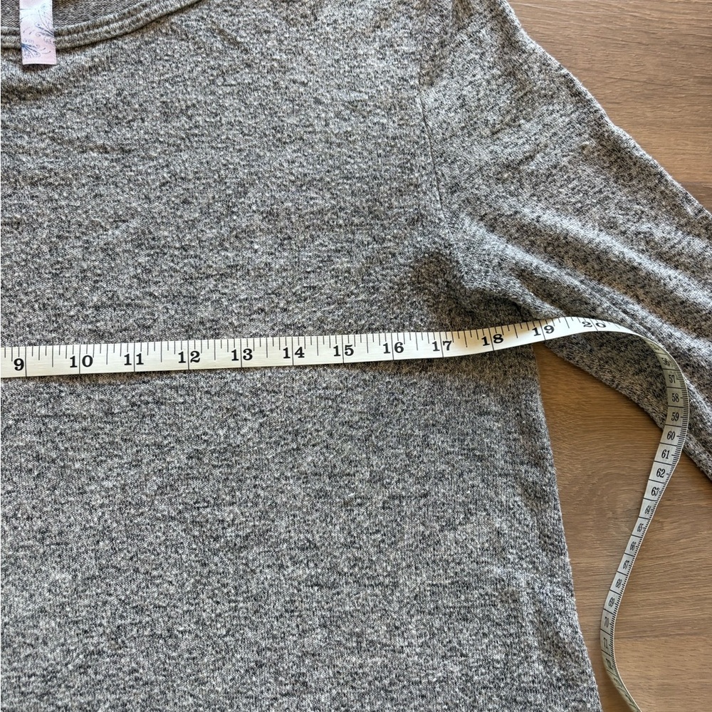 Gray Knotted Sweater Dress - Picture 3 of 5